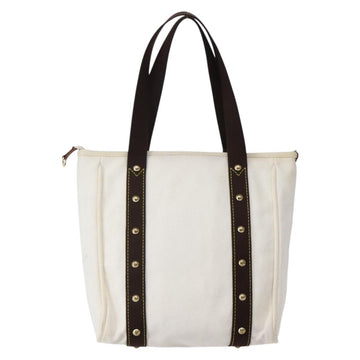 LOUIS VUITTON Cabas MM Antigua Tote Bag Brown Beige M40036 LV Auth gh961 - 0