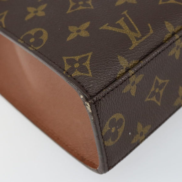 LOUIS VUITTON Monogram Malesherbes Hand Bag M51379 LV Auth gh974A