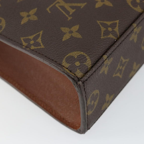 LOUIS VUITTON Monogram Malesherbes Hand Bag M51379 LV Auth gh974
