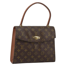 LOUIS VUITTON Monogram Malesherbes Hand Bag M51379 LV Auth gh974A