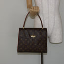 LOUIS VUITTON Monogram Malesherbes Hand Bag M51379 LV Auth gh974-22