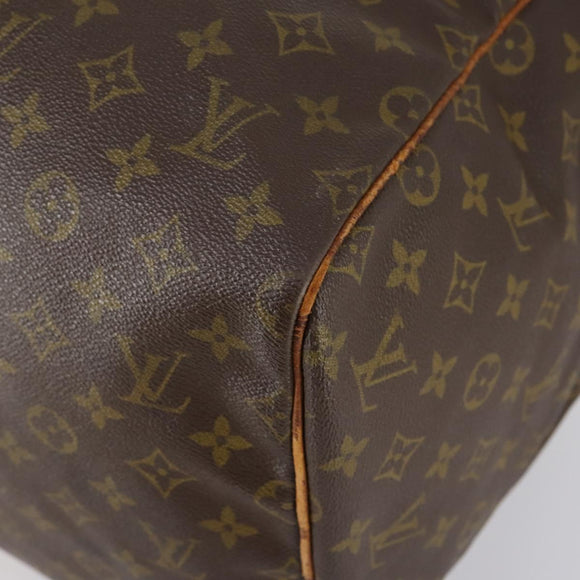 LOUIS VUITTON Monogram Sac Souple 55 Boston Bag M41622 LV Auth gh975