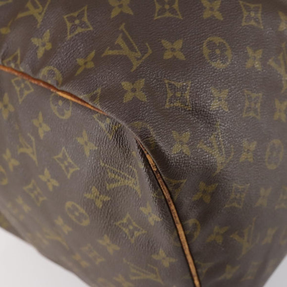 LOUIS VUITTON Monogram Sac Souple 55 Boston Bag M41622 LV Auth gh975