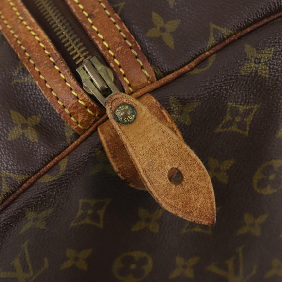 LOUIS VUITTON Monogram Sac Souple 55 Boston Bag M41622 LV Auth gh975