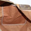 LOUIS VUITTON Monogram Sac Souple 55 Boston Bag M41622 LV Auth gh975-19