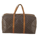 LOUIS VUITTON Monogram Sac Souple 55 Boston Bag M41622 LV Auth gh975-13