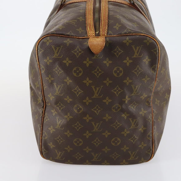 LOUIS VUITTON Monogram Sac Souple 55 Boston Bag M41622 LV Auth gh975