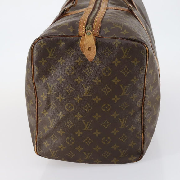 LOUIS VUITTON Monogram Sac Souple 55 Boston Bag M41622 LV Auth gh975