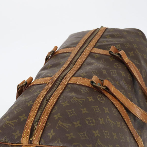LOUIS VUITTON Monogram Sac Souple 55 Boston Bag M41622 LV Auth gh975