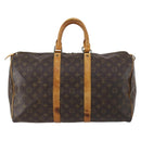 LOUIS VUITTON Monogram Keepall 45 Boston Bag M41428 LV Auth gh976-13