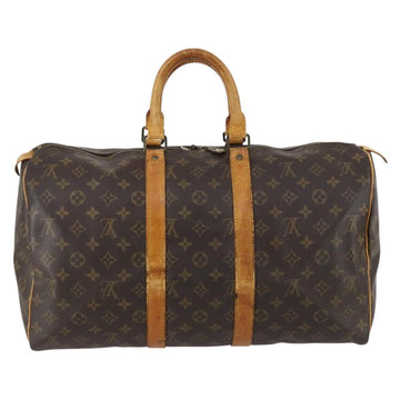 LOUIS VUITTON Monogram Keepall 45 Boston Bag M41428 LV Auth gh976 - 0