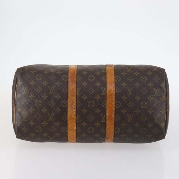 LOUIS VUITTON Monogram Keepall 45 Boston Bag M41428 LV Auth gh976
