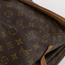 LOUIS VUITTON Monogram Saumur 35 Shoulder Bag M42254 LV Auth gh978-14