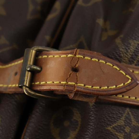 LOUIS VUITTON Monogram Saumur 35 Shoulder Bag M42254 LV Auth gh978