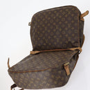 LOUIS VUITTON Monogram Saumur 35 Shoulder Bag M42254 LV Auth gh978-19