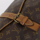 LOUIS VUITTON Monogram Saumur 35 Shoulder Bag M42254 LV Auth gh978-10