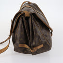 LOUIS VUITTON Monogram Saumur 35 Shoulder Bag M42254 LV Auth gh978-3