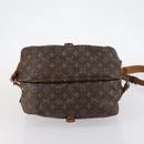 LOUIS VUITTON Monogram Saumur 35 Shoulder Bag M42254 LV Auth gh978-5