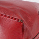 LOUIS VUITTON Epi Petit Noe Shoulder Bag Red M44107 LV Auth gh981-15