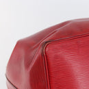 LOUIS VUITTON Epi Petit Noe Shoulder Bag Red M44107 LV Auth gh981-16