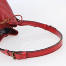 LOUIS VUITTON Epi Petit Noe Shoulder Bag Red M44107 LV Auth gh981-7