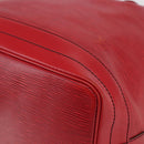 LOUIS VUITTON Epi Noe Shoulder Bag Red M44007 LV Auth gh982-9