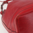 LOUIS VUITTON Epi Noe Shoulder Bag Red M44007 LV Auth gh982-14