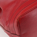 LOUIS VUITTON Epi Noe Shoulder Bag Red M44007 LV Auth gh982-16