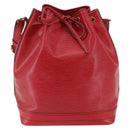 LOUIS VUITTON Epi Noe Shoulder Bag Red M44007 LV Auth gh982-13