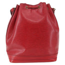 LOUIS VUITTON Epi Noe Shoulder Bag Red M44007 LV Auth gh982-2