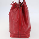 LOUIS VUITTON Epi Noe Shoulder Bag Red M44007 LV Auth gh982-4
