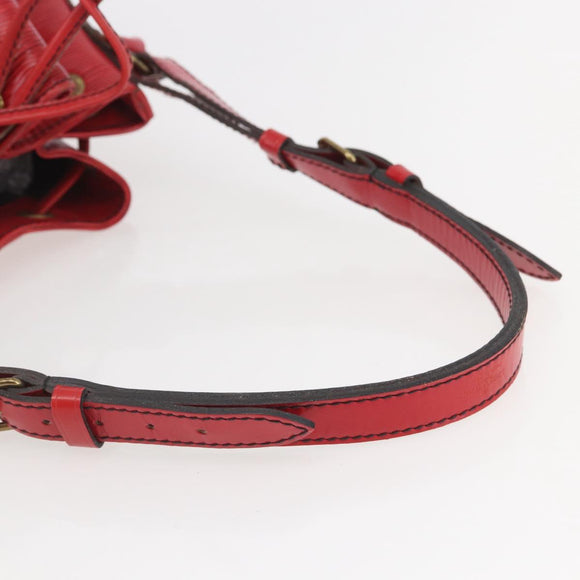 LOUIS VUITTON Epi Noe Shoulder Bag Red M44007 LV Auth gh982