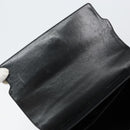 Salvatore Ferragamo Vala Shoulder Bag Leather Black Gold Auth gh986-10