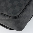 LOUIS VUITTON Damier Graphite District GM Shoulder Bag N41271 LV Auth gh993-17