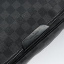 LOUIS VUITTON Damier Graphite District GM Shoulder Bag N41271 LV Auth gh993-20