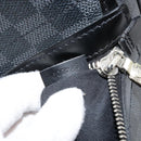 LOUIS VUITTON Damier Graphite District GM Shoulder Bag N41271 LV Auth gh993-12