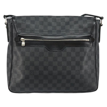 LOUIS VUITTON Damier Graphite District GM Shoulder Bag N41271 LV Auth gh993 - 0