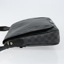 LOUIS VUITTON Damier Graphite District GM Shoulder Bag N41271 LV Auth gh993-4