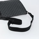LOUIS VUITTON Damier Graphite District GM Shoulder Bag N41271 LV Auth gh993-7