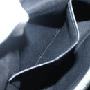 CELINE C Macadam Canvas Hand Bag Black Silver Auth gh998-19