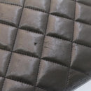 CHANEL Lamb Skin Matelasse Chain Shoulder Bag Black CC Auth am1201gV-3