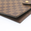 LOUIS VUITTON Damier Ebene Agenda GM Day Planner Cover R20009 LV Auth am1268gV-13