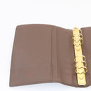 LOUIS VUITTON Damier Ebene Agenda GM Day Planner Cover R20009 LV Auth am1268gV-16