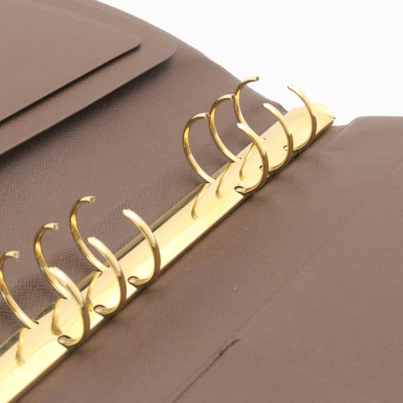 LOUIS VUITTON Damier Ebene Agenda GM Day Planner Cover R20009 LV Auth am1268gV