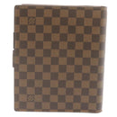 LOUIS VUITTON Damier Ebene Agenda GM Day Planner Cover R20009 LV Auth am1268gV-3