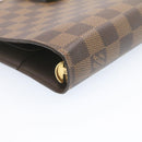 LOUIS VUITTON Damier Ebene Agenda GM Day Planner Cover R20009 LV Auth am1268gV-8