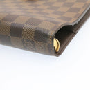 LOUIS VUITTON Damier Ebene Agenda GM Day Planner Cover R20009 LV Auth am1268gV-9