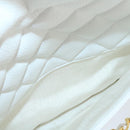 CHANEL Matelasse Chain Shoulder Bag Caviar Skin Gold White CC Auth am1370gAV-17