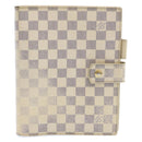 LOUIS VUITTON Damier Azur Agenda GM Day Planner Cover R20708 LV Auth am1546g-2