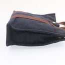 HERMES Fourre ToutPM Hand Bag Canvas Blue Navy Auth am1631g-5